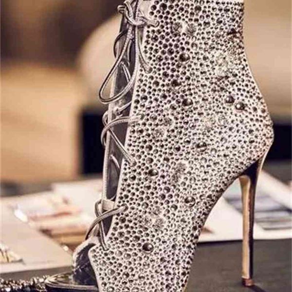 boot lonelinecc fashions silver-plated mid-calf lace toe-round cross-tied shoes thin peep-toe women's boots, Black
boot lonelinecc fashions silver-plated mid-calf lace toe-round cross-tied shoes thin peep-toe women's boots, Black
