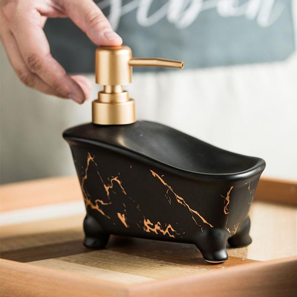 liquid soap dispenser 350ml bathtub shape marble pattern ceramic shampoo bottles dish hand washing empty refill sub-bottle
liquid soap dispenser 350ml bathtub shape marble pattern ceramic shampoo bottles dish hand washing empty refill sub-bottle