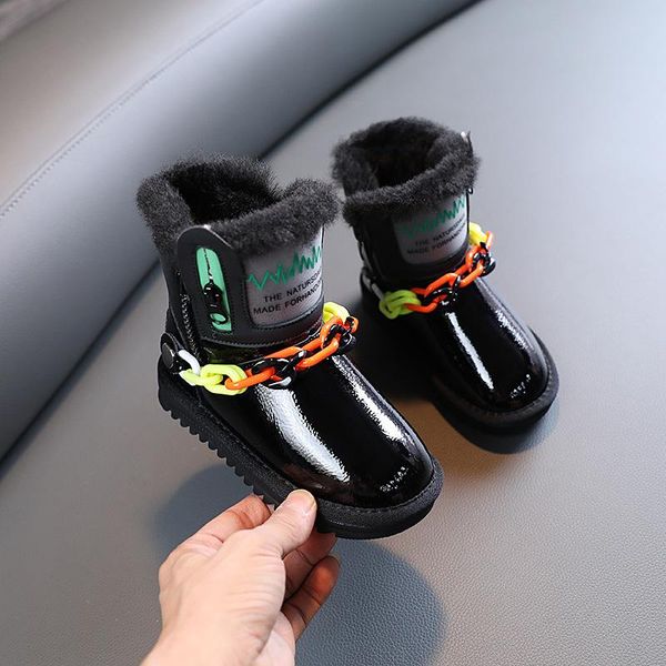boots winter children' snow girls' casual mid-tube cotton thick warm shoes, Black;grey
boots winter children' snow girls' casual mid-tube cotton thick warm shoes, Black;grey