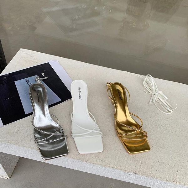dress shoes fashion women sandals narrow band silver/white/gold ladies slides thin high heels cross strap summer party woman, Black
dress shoes fashion women sandals narrow band silver/white/gold ladies slides thin high heels cross strap summer party woman, Black