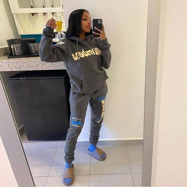 women's two piece pants patchwork sweatsuits for women sets hoodie sweatsuit + sweatpants outfits autumn winter female suits 2022, White
women's two piece pants patchwork sweatsuits for women sets hoodie sweatsuit + sweatpants outfits autumn winter female suits 2022, White