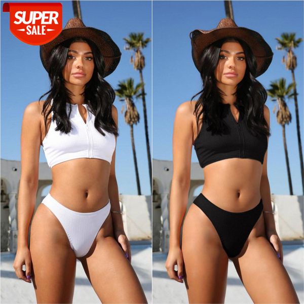 bathing suits ladies split swimsuit, special zipper, bikini 9170 #so62, White;black
bathing suits ladies split swimsuit, special zipper, bikini 9170 #so62, White;black