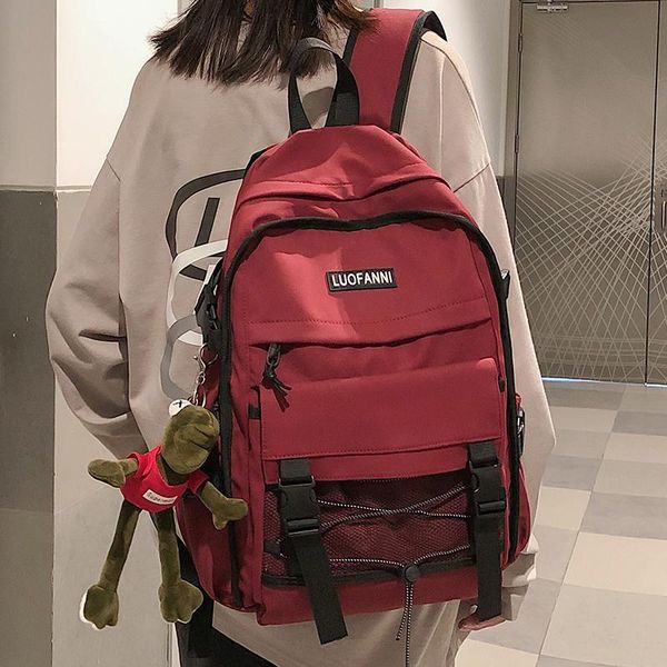 backpack large capacity students korean japanese casual schoolbag teenagers nylon waterproof travel bag fashionable cool
backpack large capacity students korean japanese casual schoolbag teenagers nylon waterproof travel bag fashionable cool