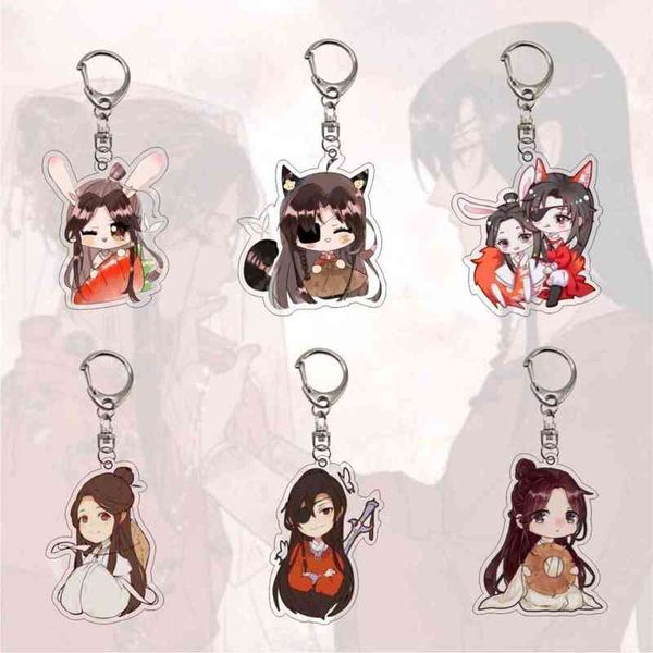 keychains tian article fu xie lian flower city collection key chain, acrylic pendant, cartoon characters, decoration, Silver
keychains tian article fu xie lian flower city collection key chain, acrylic pendant, cartoon characters, decoration, Silver