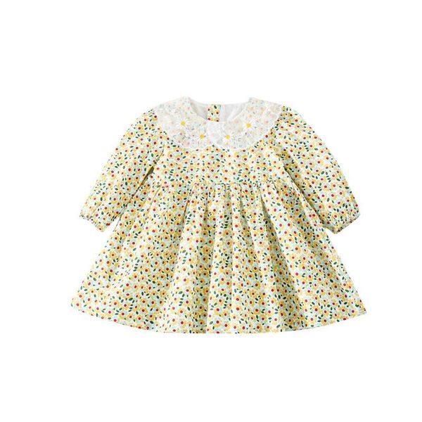 girl's dresses wlg kids dress for girls spring yellow blue floral printed ruffle baby girl casual all match clothes 1-5 years, Red;yellow
girl's dresses wlg kids dress for girls spring yellow blue floral printed ruffle baby girl casual all match clothes 1-5 years, Red;yellow