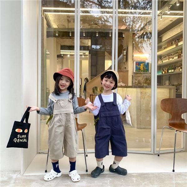 korean style kids solid color loose overalls boys and girls casual all-match bib poants jumpsuits, Blue
korean style kids solid color loose overalls boys and girls casual all-match bib poants jumpsuits, Blue