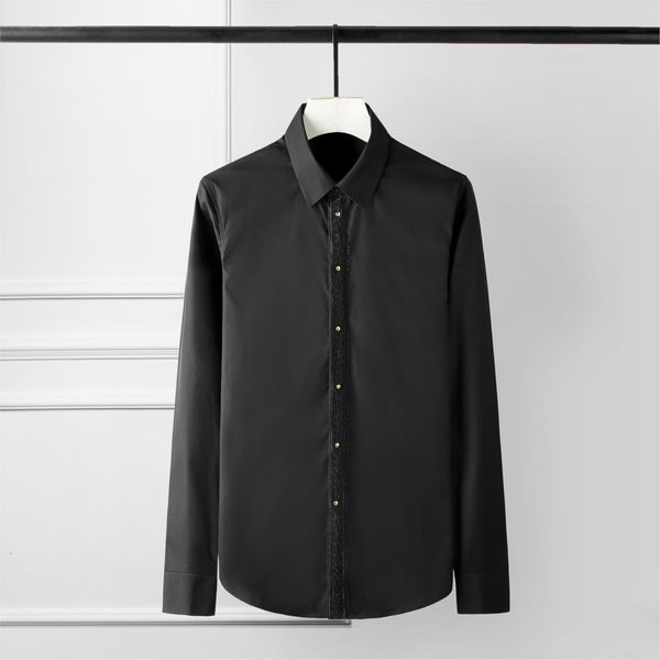 tee polo shirt luxury lace and rivet design long sleeve mens fashion casual black white party shirts men plus size 4xl, White;black
tee polo shirt luxury lace and rivet design long sleeve mens fashion casual black white party shirts men plus size 4xl, White;black