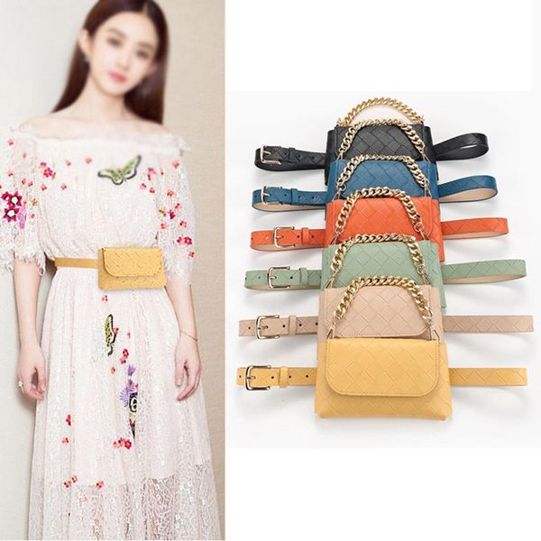 belts women fashion waist pack punk fanny women's gift belt bag phone chain bags for lady casual female purse black waistband, Black;brown
belts women fashion waist pack punk fanny women's gift belt bag phone chain bags for lady casual female purse black waistband, Black;brown