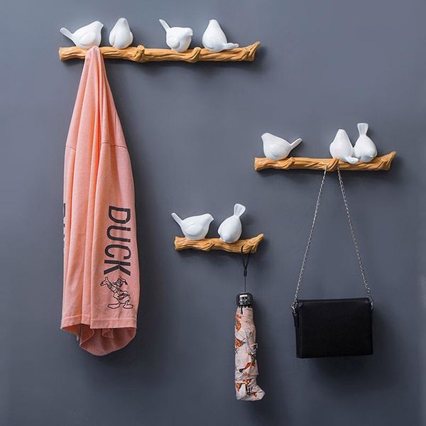 home decor nordic creative bird resin wall hook rack ornaments clothing store literary decorative coat storage hooks & rails
home decor nordic creative bird resin wall hook rack ornaments clothing store literary decorative coat storage hooks & rails