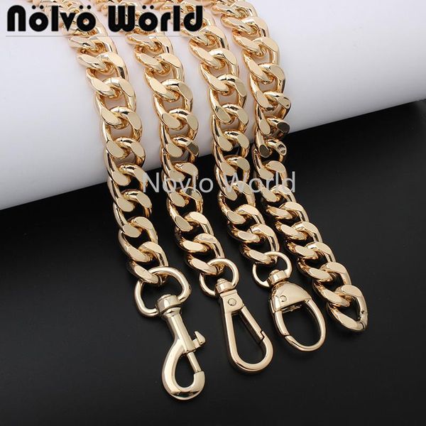 bag parts & accessories 1-5pieces 60-100-120cm gold color 4.5mm thick 17*20mm aluminuml chains with 3 kinds of snap hooks for purse, Black
bag parts & accessories 1-5pieces 60-100-120cm gold color 4.5mm thick 17*20mm aluminuml chains with 3 kinds of snap hooks for purse, Black