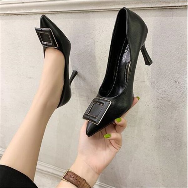 women pumps shallow women shoes stiletto high heels ladies shoes metal decoration wedding shoes scarpe donna plus size 42, Black
women pumps shallow women shoes stiletto high heels ladies shoes metal decoration wedding shoes scarpe donna plus size 42, Black