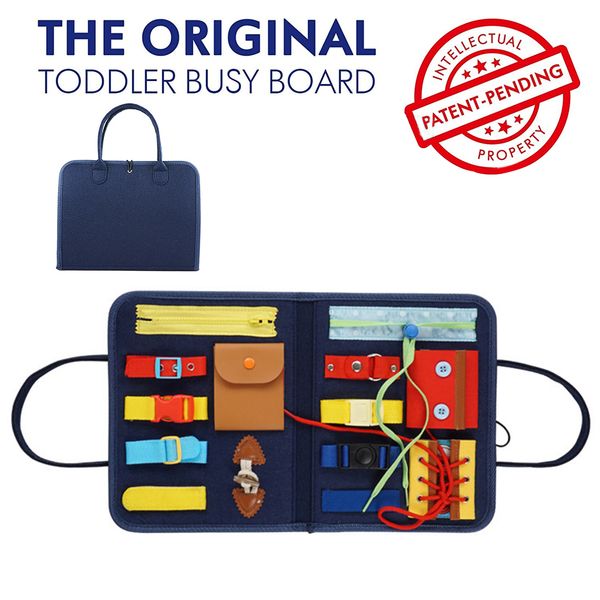 Kids Montessori Toys Baby Busying Board Buckle Training Essential Educational Sensory Board For Toddlers Ntelligence Development
Kids Montessori Toys Baby Busying Board Buckle Training Essential Educational Sensory Board For Toddlers Ntelligence Development