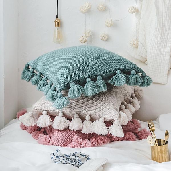 cushion/decorative pillow simple classic knitted pillowcase lantern wool ball cushion tassel weave solid color home office nap breathable
cushion/decorative pillow simple classic knitted pillowcase lantern wool ball cushion tassel weave solid color home office nap breathable
