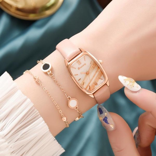 wristwatches fashion brand square quarzt watch women pu leather bracelet lady wristwatch female clock gifts, Slivery;brown
wristwatches fashion brand square quarzt watch women pu leather bracelet lady wristwatch female clock gifts, Slivery;brown
