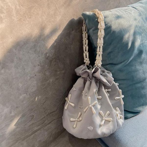 evening bags elegant ladies pearl underarm bag retro women satin drawstring handbag fashion female girls tote clutch purse shoulder
evening bags elegant ladies pearl underarm bag retro women satin drawstring handbag fashion female girls tote clutch purse shoulder
