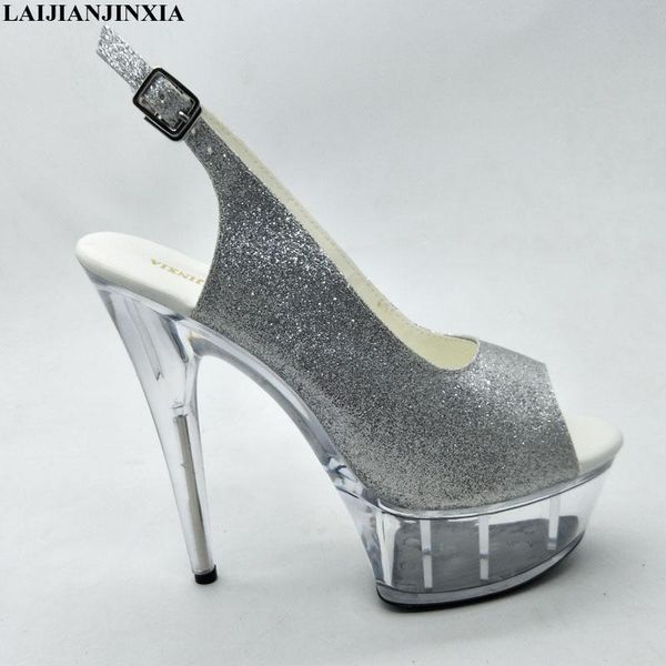 silver glitter women pumps peep toe slingbacks 15cm clear high heels platform shoes ladies summer sandals, Black
silver glitter women pumps peep toe slingbacks 15cm clear high heels platform shoes ladies summer sandals, Black