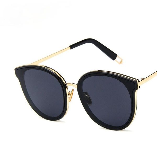 korean retro big frame sun glasses versatile colorful reflective sunglasses women, White;black
korean retro big frame sun glasses versatile colorful reflective sunglasses women, White;black