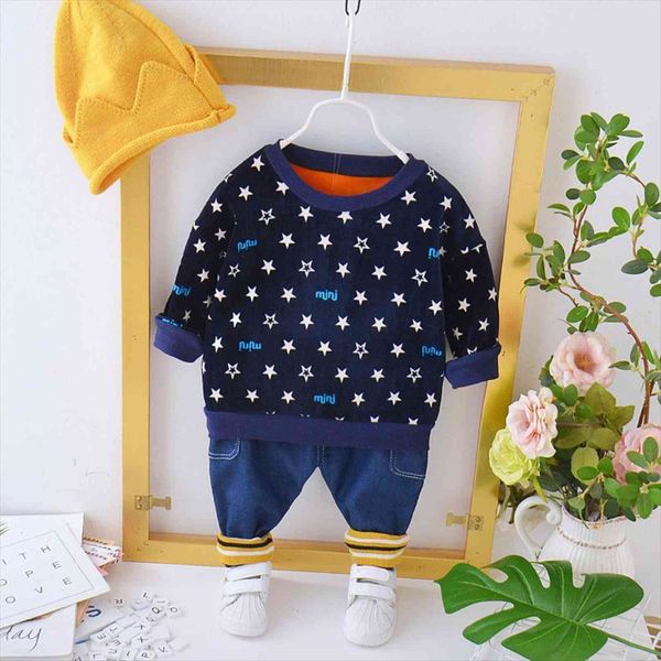 children printe clothes baby boys girl thick add velvet sweatshirt pants winter warm toddler clothing kids casual tracksuit sets, White
children printe clothes baby boys girl thick add velvet sweatshirt pants winter warm toddler clothing kids casual tracksuit sets, White