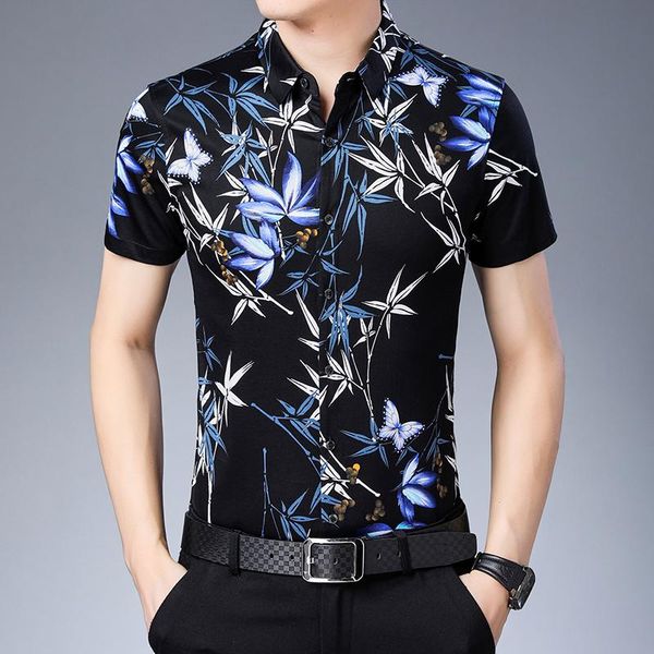 summer mens floral printed shirts male dress casual pure cotton blouse short-sleeved men's, White;black
summer mens floral printed shirts male dress casual pure cotton blouse short-sleeved men's, White;black