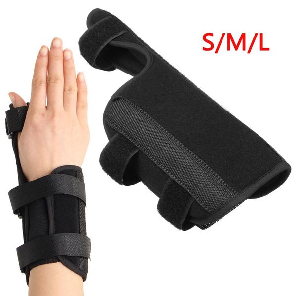wrist support left hand brace finger strap wraps thumb spica splint fracture sprain arthritis, Black;red
wrist support left hand brace finger strap wraps thumb spica splint fracture sprain arthritis, Black;red