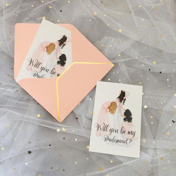 greeting cards personalized will you be my bridesmaid proposal gift card for wedding bachelorette party guests invitation
greeting cards personalized will you be my bridesmaid proposal gift card for wedding bachelorette party guests invitation