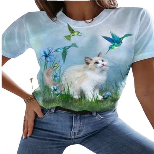 gce 20213d animal t- cat print crew neck women's 20213d animal t-women's t-shirt cat print crew neck t-shirt, White
gce 20213d animal t- cat print crew neck women's 20213d animal t-women's t-shirt cat print crew neck t-shirt, White