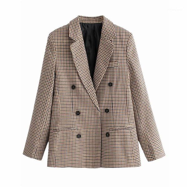 women's jackets fashion women ms cross-border exclusively for the european and american wind plaid double-breasted suit jacket, Black;brown
women's jackets fashion women ms cross-border exclusively for the european and american wind plaid double-breasted suit jacket, Black;brown