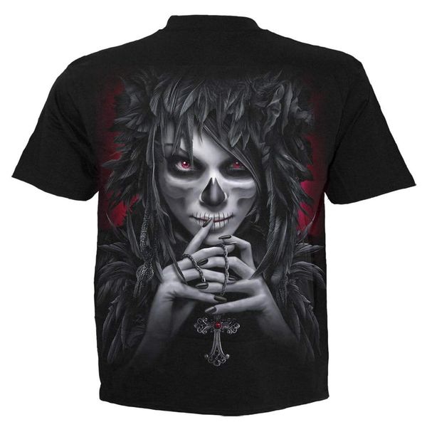 dark witch pattern men's 3d printed t-shirt visual impact party streetwear punk gothic round neck american muscle style short sleeves, White;black 
dark witch pattern men's 3d printed t-shirt visual impact party streetwear punk gothic round neck american muscle style short sleeves, White;black