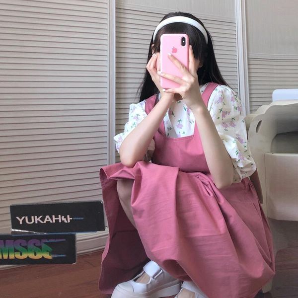casual dresses summer strap dress women sweet pink midi korean kawaii harajuku girl lolita cute simple robe femme, Black;gray
casual dresses summer strap dress women sweet pink midi korean kawaii harajuku girl lolita cute simple robe femme, Black;gray