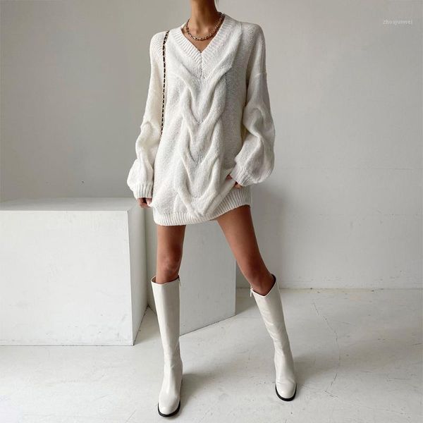 women's sweaters women's winter clothes women cable knitted oversized sweater pullover v neck long sleeve mini dress cozy casual j, White;black
women's sweaters women's winter clothes women cable knitted oversized sweater pullover v neck long sleeve mini dress cozy casual j, White;black