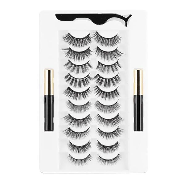 pairs magnetic eyelashes set liquid eyeliner magnet eyelash & tweezers waterproof lasting lashes extension false
pairs magnetic eyelashes set liquid eyeliner magnet eyelash & tweezers waterproof lasting lashes extension false