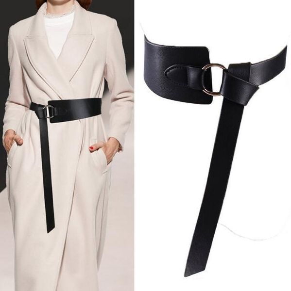belts designer korean style women fashion pu leather wide female runway long, Black;brown
belts designer korean style women fashion pu leather wide female runway long, Black;brown