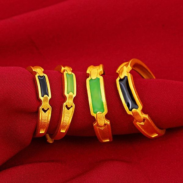 wedding rings brass gold-plated sand gold epoxy green black couple men women imitation lover gift jewelry, Slivery;golden
wedding rings brass gold-plated sand gold epoxy green black couple men women imitation lover gift jewelry, Slivery;golden