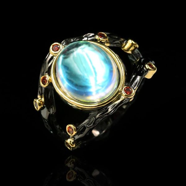cluster rings plated zinc gold jewelry line natural moonstone ring for women vintage exaggerated black closed bizuteria anillos box, Golden;silver
cluster rings plated zinc gold jewelry line natural moonstone ring for women vintage exaggerated black closed bizuteria anillos box, Golden;silver
