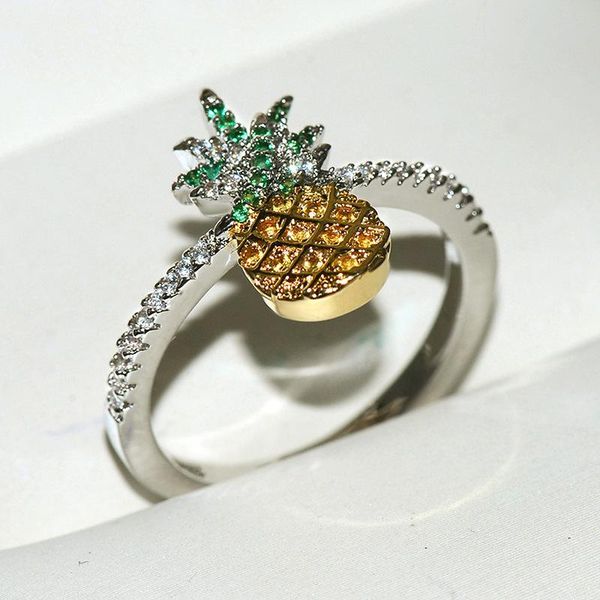 wedding rings 2021 statement white/yellow pineapple for women inlay zircon summer beach jewelry birthday gifts fruit ring, Slivery;golden
wedding rings 2021 statement white/yellow pineapple for women inlay zircon summer beach jewelry birthday gifts fruit ring, Slivery;golden