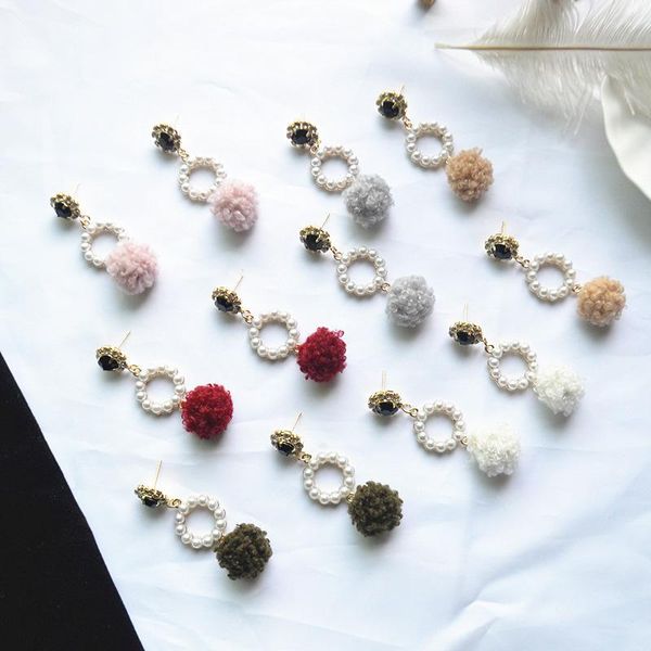 clip-on & screw back a418 warm winter fur ball simulated pearl ear stud women party dating pretty charming boucle d'oreille femme jewel, Silver
clip-on & screw back a418 warm winter fur ball simulated pearl ear stud women party dating pretty charming boucle d'oreille femme jewel, Silver