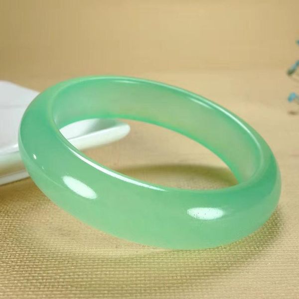 bangle natural light green jade flat strip bracelet elegant gift bangles for women men, Black
bangle natural light green jade flat strip bracelet elegant gift bangles for women men, Black