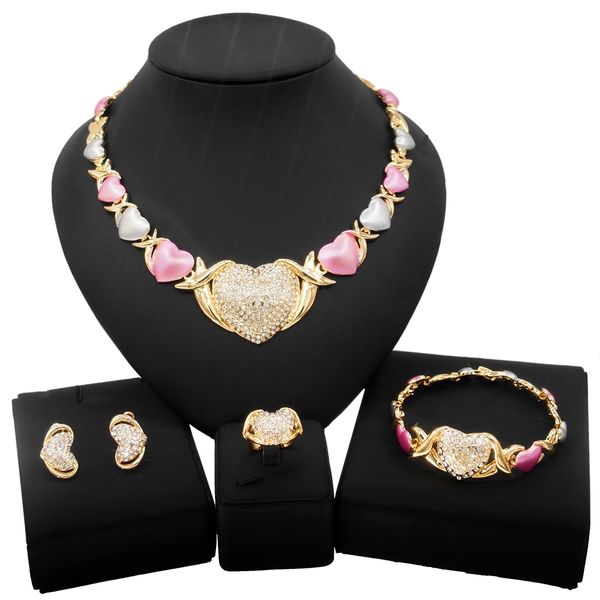 yulaili fashionable and beautiful multicolor bracelet love xo jewelry set popular pakistani woman girl dating party dress jewellery sets x01, Black
yulaili fashionable and beautiful multicolor bracelet love xo jewelry set popular pakistani woman girl dating party dress jewellery sets x01, Black
