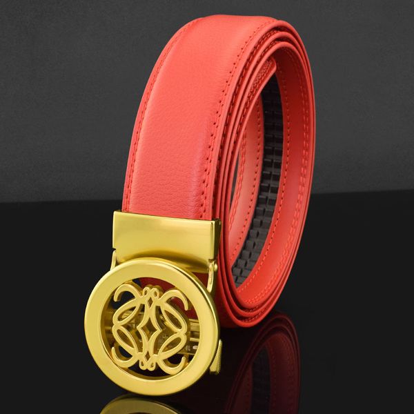 brand belt men's leather automatic buckle benmingnian letter belt red trend casual pants town house, Black;brown
brand belt men's leather automatic buckle benmingnian letter belt red trend casual pants town house, Black;brown