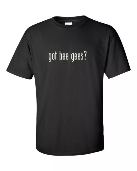 got bee gees cotton t-shirt shirt black white funny gift s - 5xl, White;black
got bee gees cotton t-shirt shirt black white funny gift s - 5xl, White;black