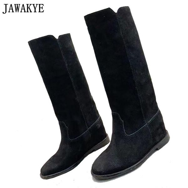 winter arrival knee high boots women's inner wedge heel knight camel black suede leather runway 2021
winter arrival knee high boots women's inner wedge heel knight camel black suede leather runway 2021