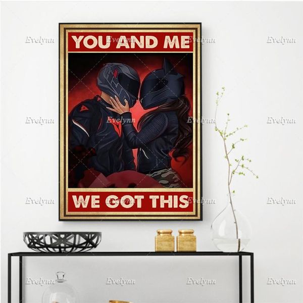 paintings you and me we got this motor couple poster,living room decoration wall art prints home decor canvas unique gift floating frame
paintings you and me we got this motor couple poster,living room decoration wall art prints home decor canvas unique gift floating frame