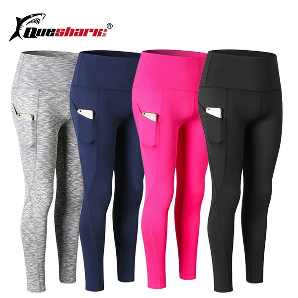 queshark women slim sports yoga pants side pocket running pants girls yoga leggings female long gym tights, Black
queshark women slim sports yoga pants side pocket running pants girls yoga leggings female long gym tights, Black