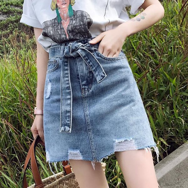 skirts spring summer fashion classic brand printing of belt show thin casual versatile high waist a-line denim skirt, Black
skirts spring summer fashion classic brand printing of belt show thin casual versatile high waist a-line denim skirt, Black