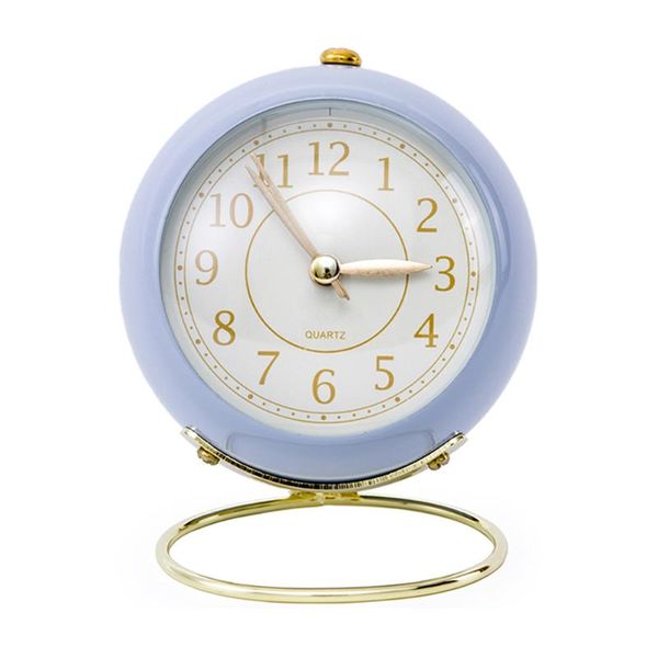 other clocks & accessories retro metal alarm clock deskround night light bedside home bedroom decoration
other clocks & accessories retro metal alarm clock deskround night light bedside home bedroom decoration