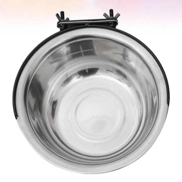 cat bowls & feeders 1pc 150ml stainless steel pet feeding hanging dogs water for dog cat(silver)
cat bowls & feeders 1pc 150ml stainless steel pet feeding hanging dogs water for dog cat(silver)