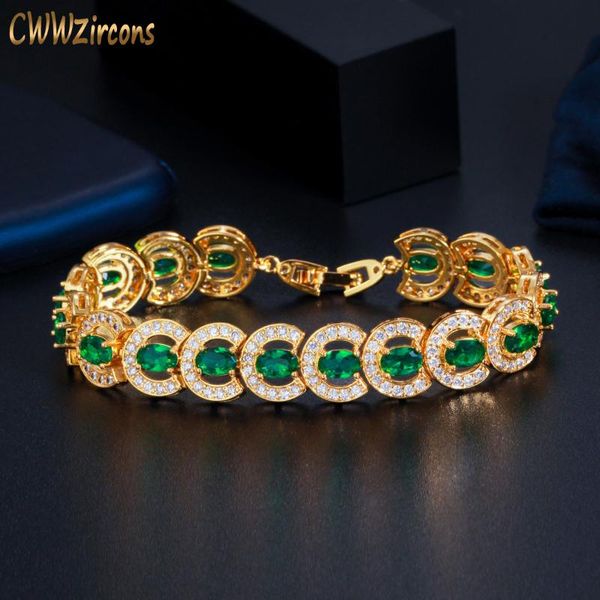 link, chain cwwzircons glitering african green cubic zirconia tennis link luxury bracelet for women dubai gold wedding jewelry cb259, Black
link, chain cwwzircons glitering african green cubic zirconia tennis link luxury bracelet for women dubai gold wedding jewelry cb259, Black