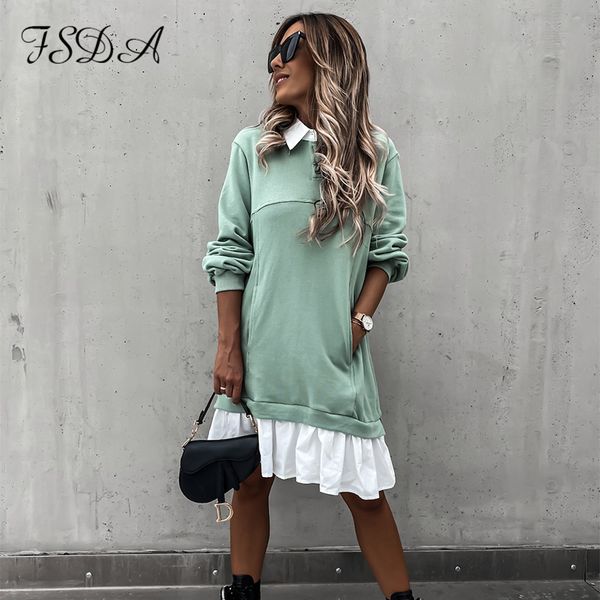 2021black casual autumn winter patchwork mini dress hoodie long sleeve women 2021 oversized pocket a line loose dresses, Black;gray
2021black casual autumn winter patchwork mini dress hoodie long sleeve women 2021 oversized pocket a line loose dresses, Black;gray