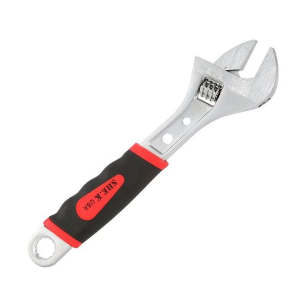 she.k 10" ratchet wrench steel hand tool repairing spanner adjustable torque household combination for nuts bolts with scale tools
she.k 10" ratchet wrench steel hand tool repairing spanner adjustable torque household combination for nuts bolts with scale tools