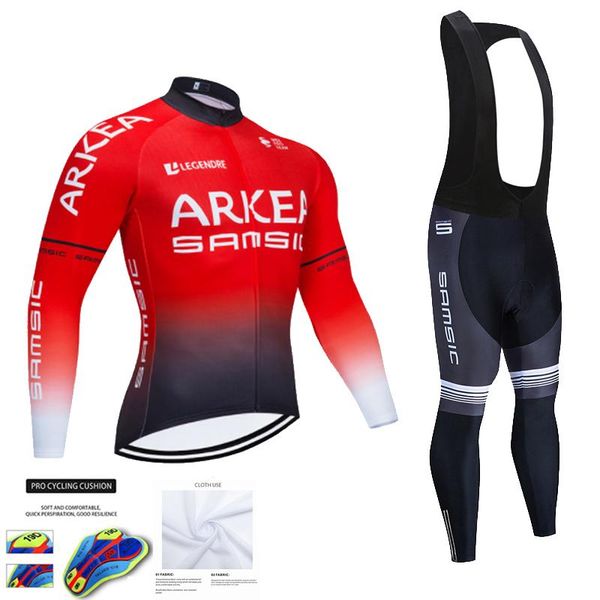 racing sets cycling jerseys set 2021 arkea long sleeve bicycle clothing 19d gel padded bib pants men breathable bike suits, Black;blue 
racing sets cycling jerseys set 2021 arkea long sleeve bicycle clothing 19d gel padded bib pants men breathable bike suits, Black;blue